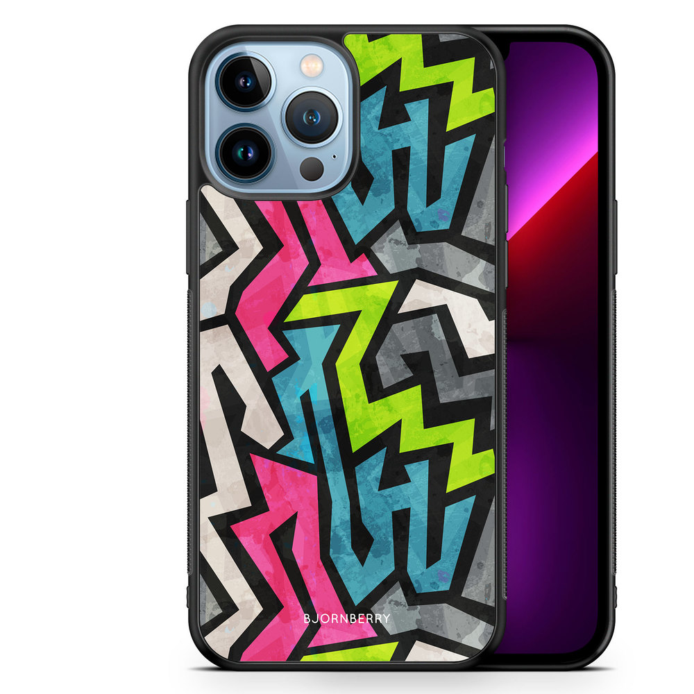 iPhone 13 Pro Max Case - Grunge Graffiti