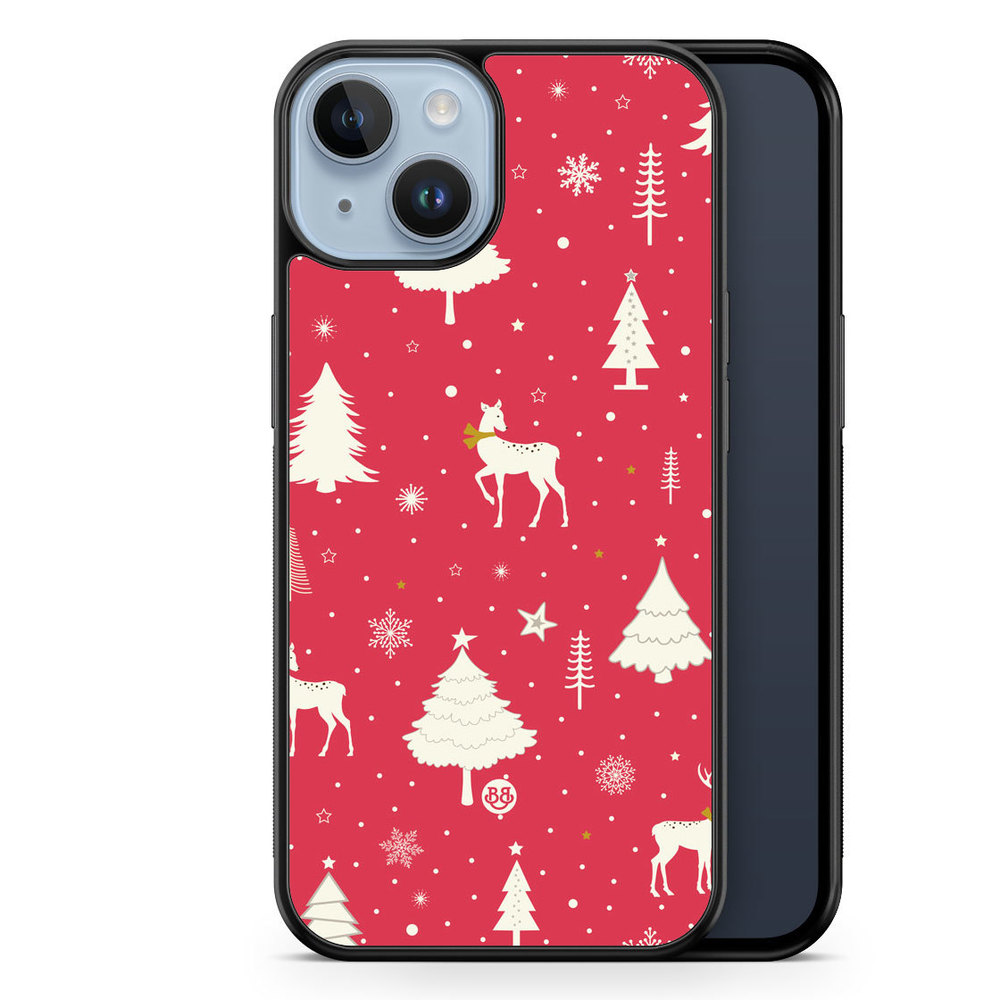 iPhone 14 Plus Case - Red Christmas