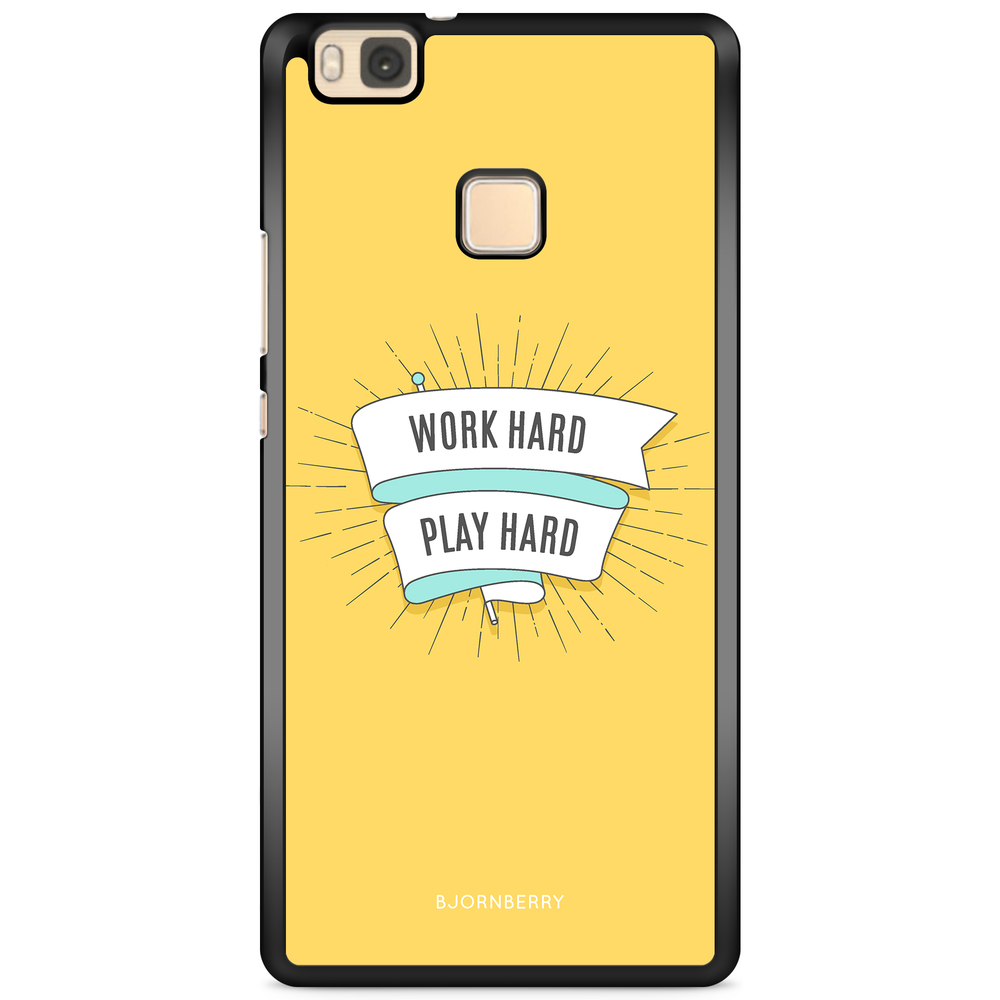 Huawei P9 Lite Case - Work hard play hard