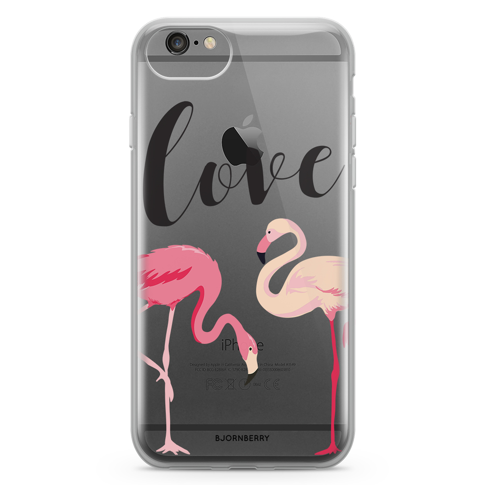iPhone 6/6s Fashion Case - Love Flamingo