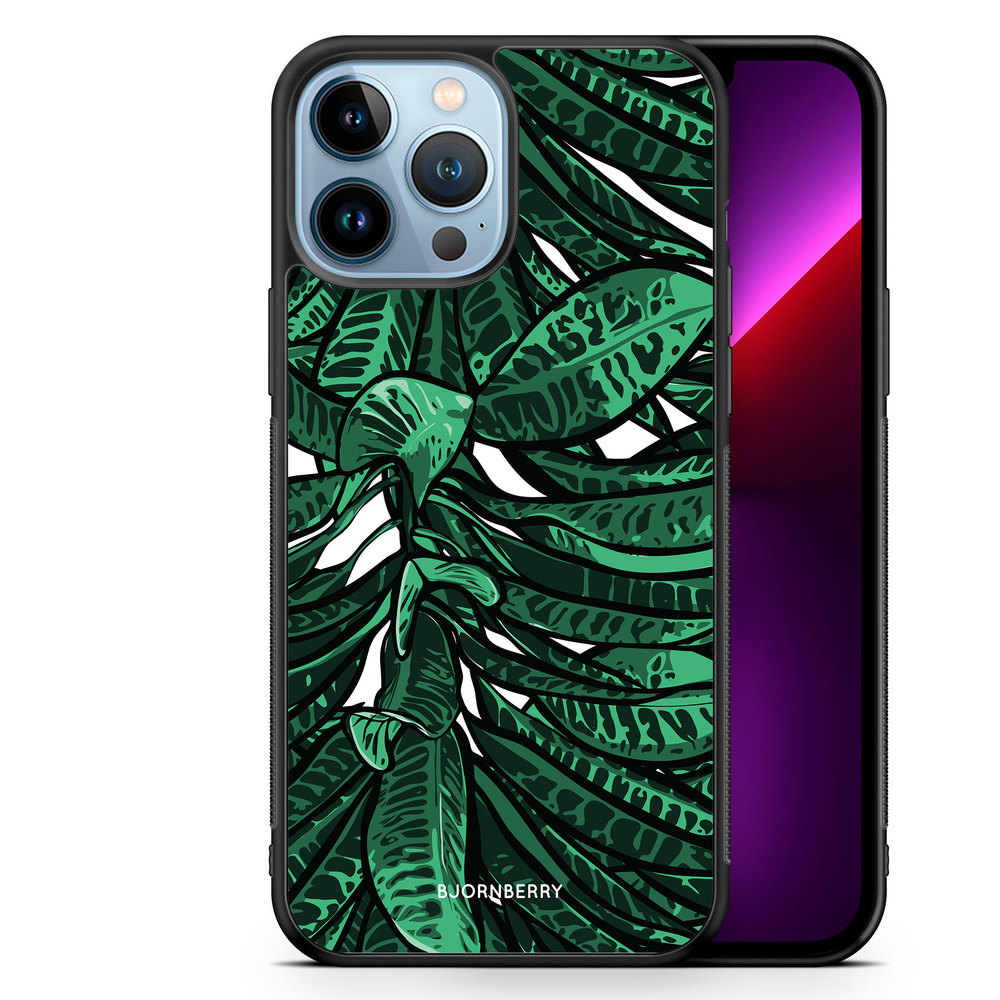 iPhone 13 Pro Max Case - Tropical Leaves
