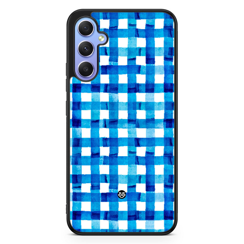 Samsung Galaxy A34 5G Case - Blue Stripes