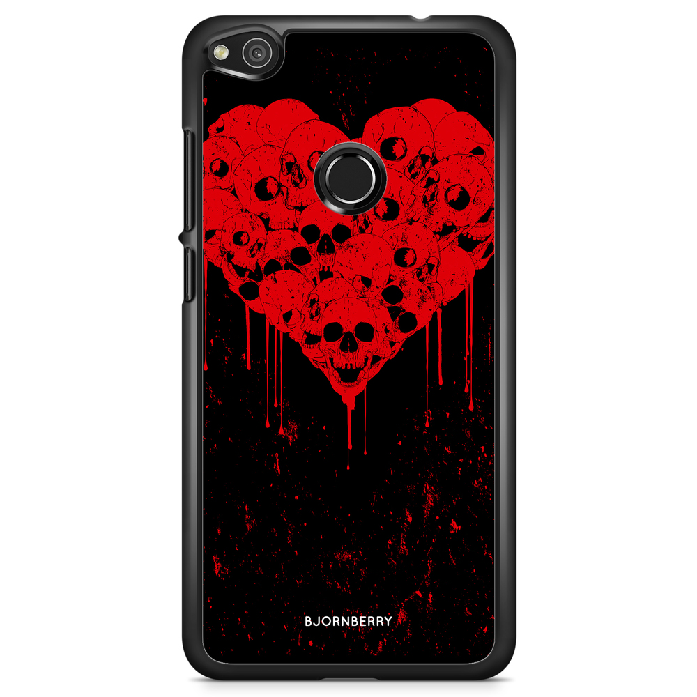 Huawei Honor 8 Lite Case - Skull Heart