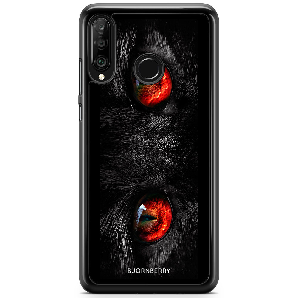 Huawei P30 Lite Case - Red Cat Eyes