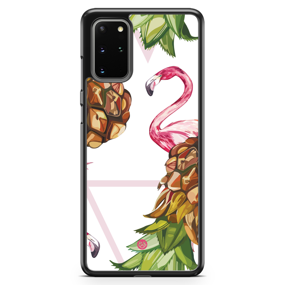 Samsung Galaxy S20 Plus Case - Pineapple & Flamingo