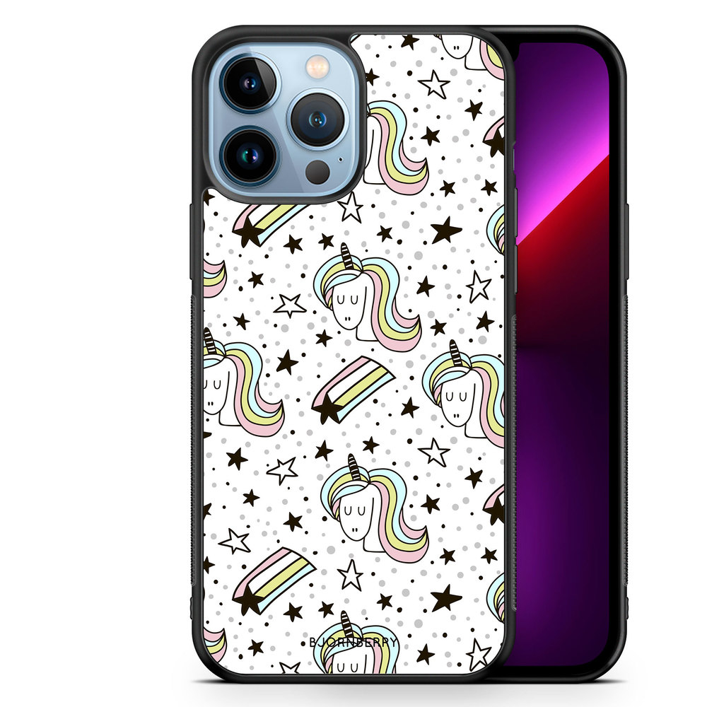 iPhone 13 Pro Max Case - Unicorn Pattern