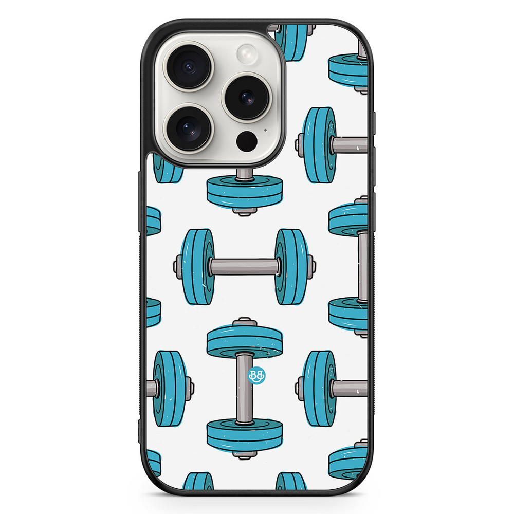 iPhone 15 Pro Case - Dumbbells