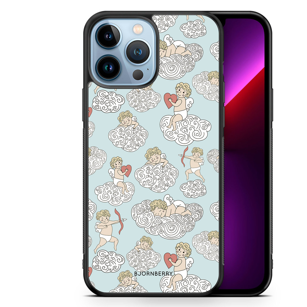 iPhone 13 Pro Max Case - Angels and Clouds