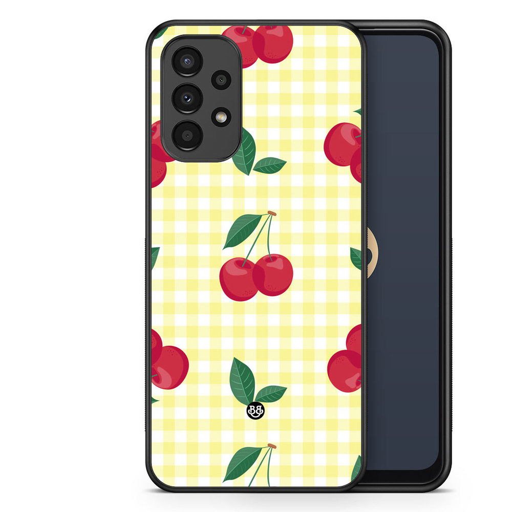 Samsung Galaxy A13 Skal - SUMMER GARDEN - Cherry Kiss
