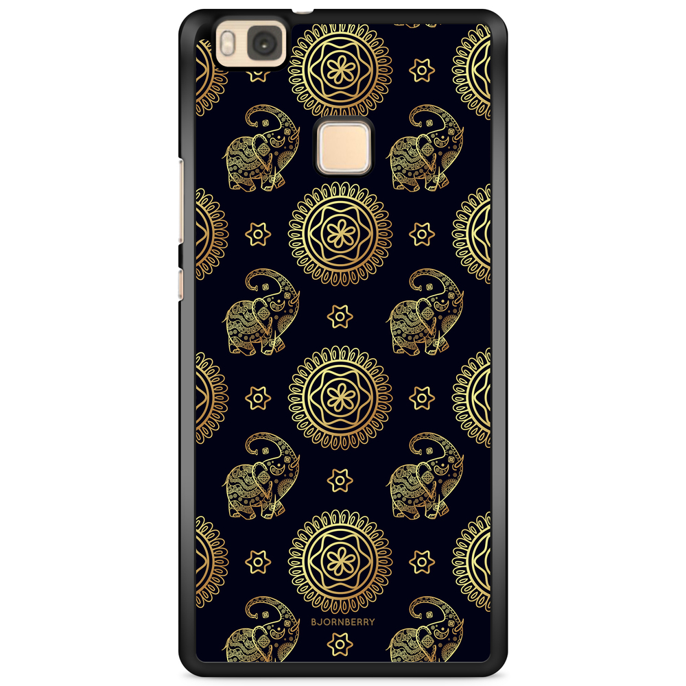 Huawei P9 Lite Case - Elephant Gold