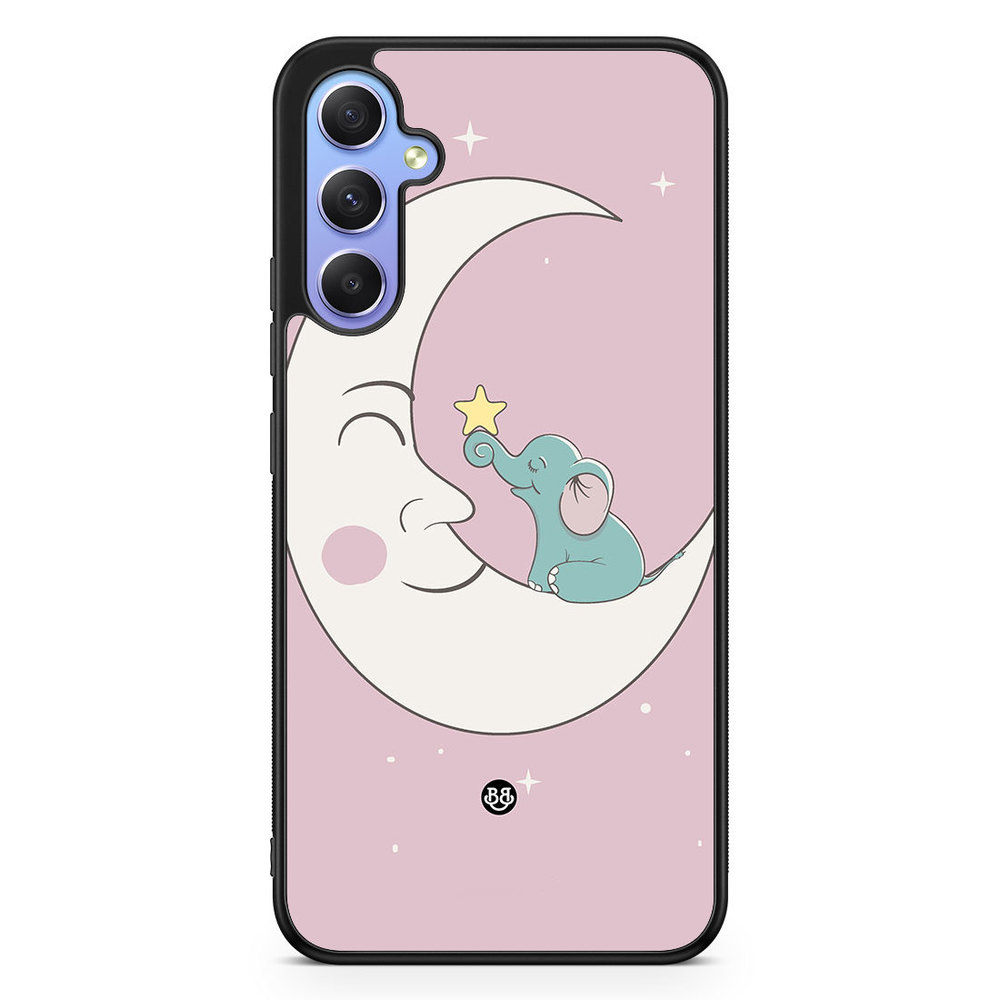 Samsung Galaxy A34 5G Case - Elephant Moon