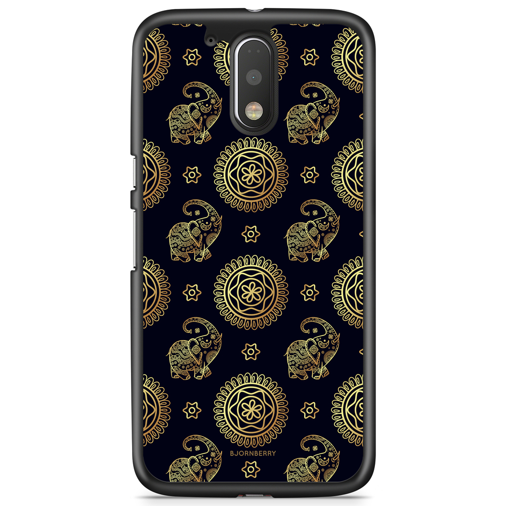 Moto G4/G4 Plus Case - Elephant Gold