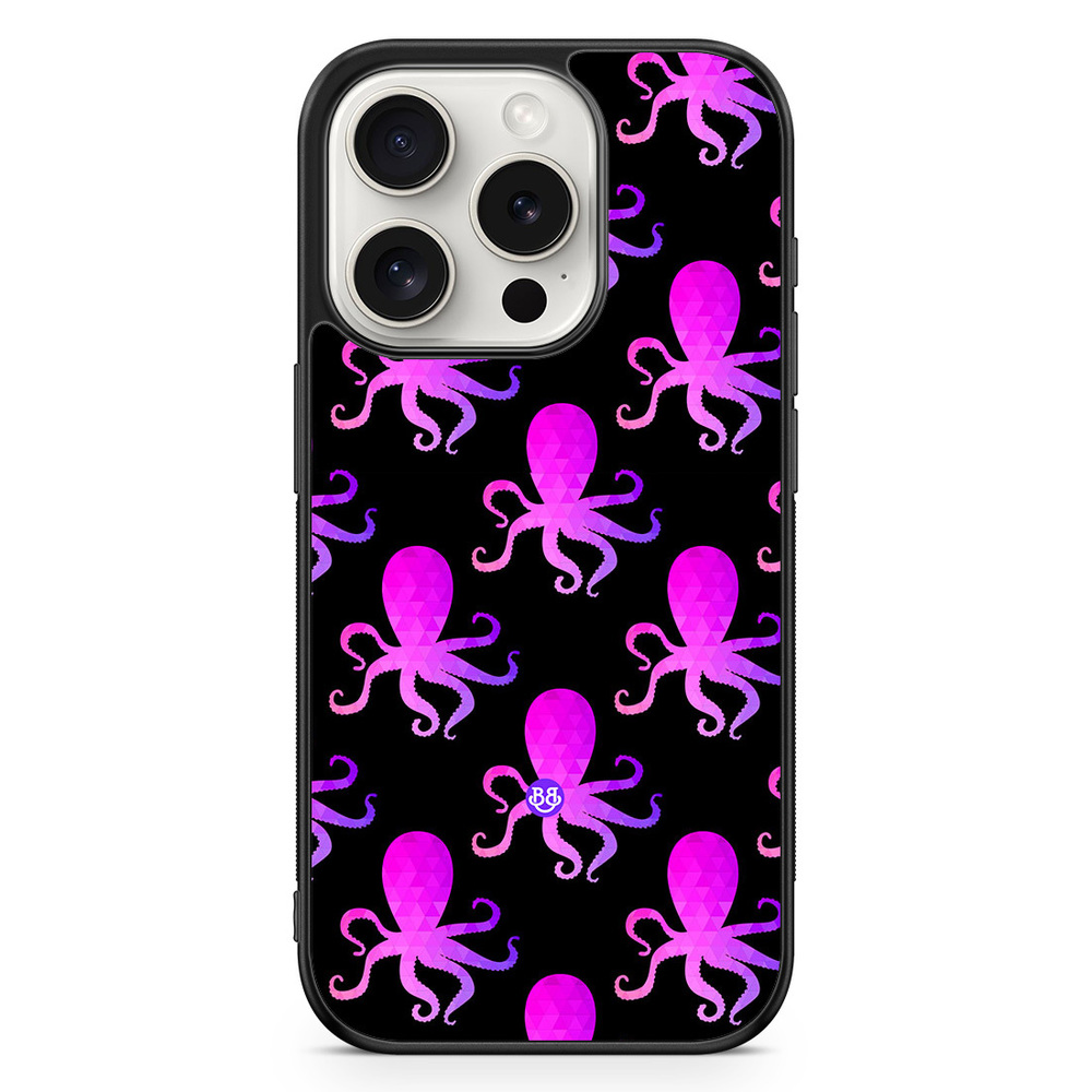 iPhone 15 Pro Case - Octopus Pattern