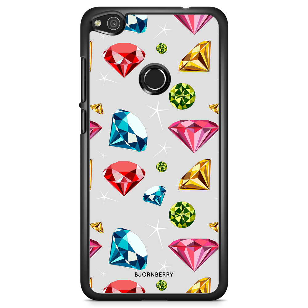 Huawei Honor 8 Lite Case - Diamond Pattern