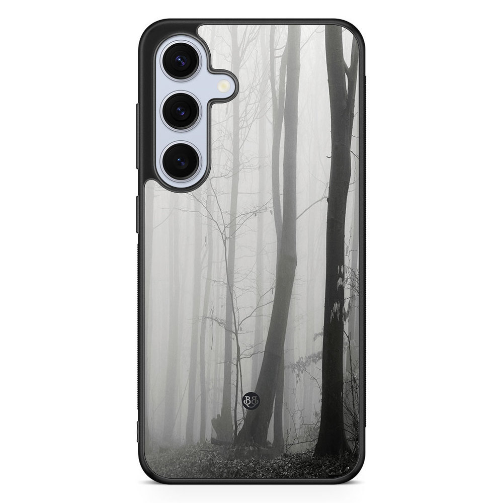 Samsung Galaxy S24 5G Case - Black/White Autumn