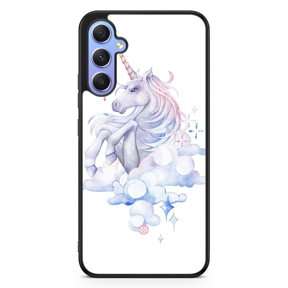 Samsung Galaxy A34 5G Case - Watercolor Unicorn
