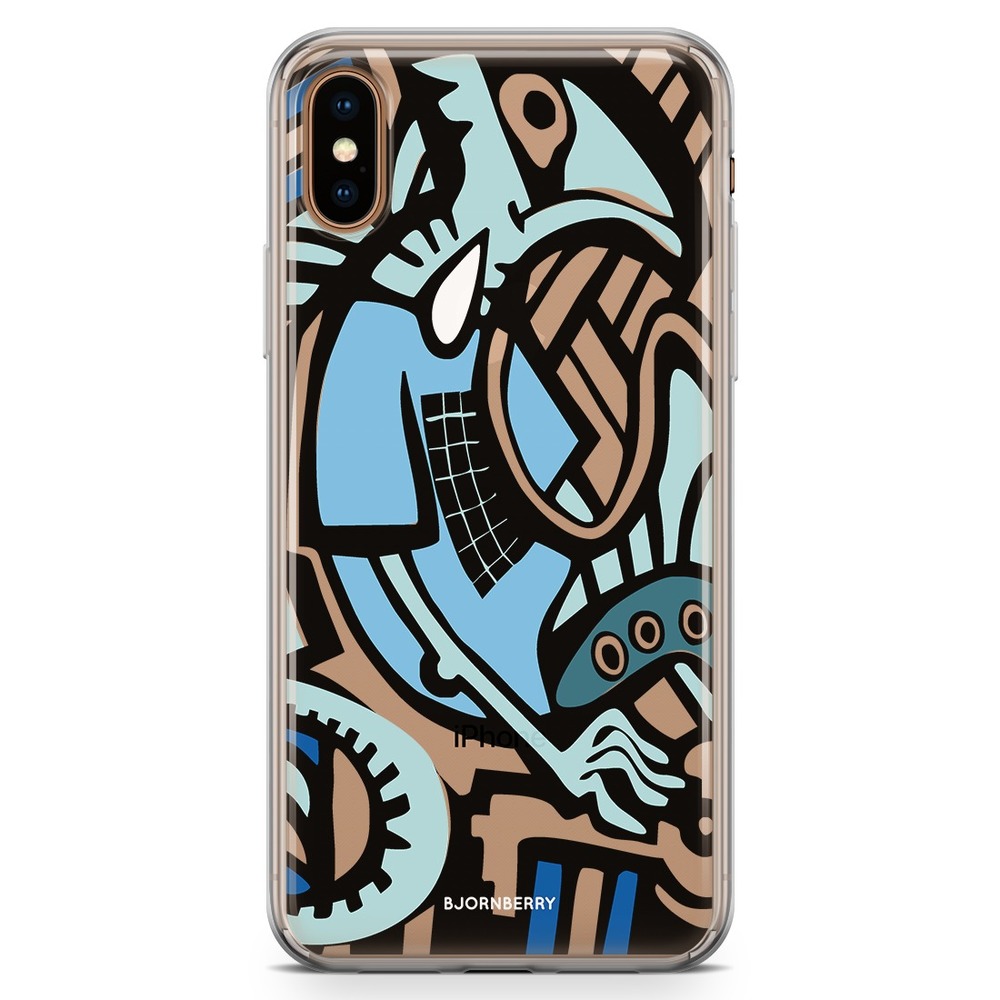 iPhone Xs Max Fashion Case - Grafitti Lizard