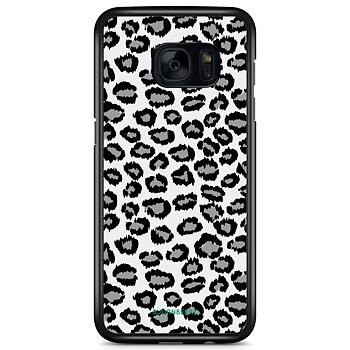 Samsung Galaxy S7 Edge Skal - Grå Leopard