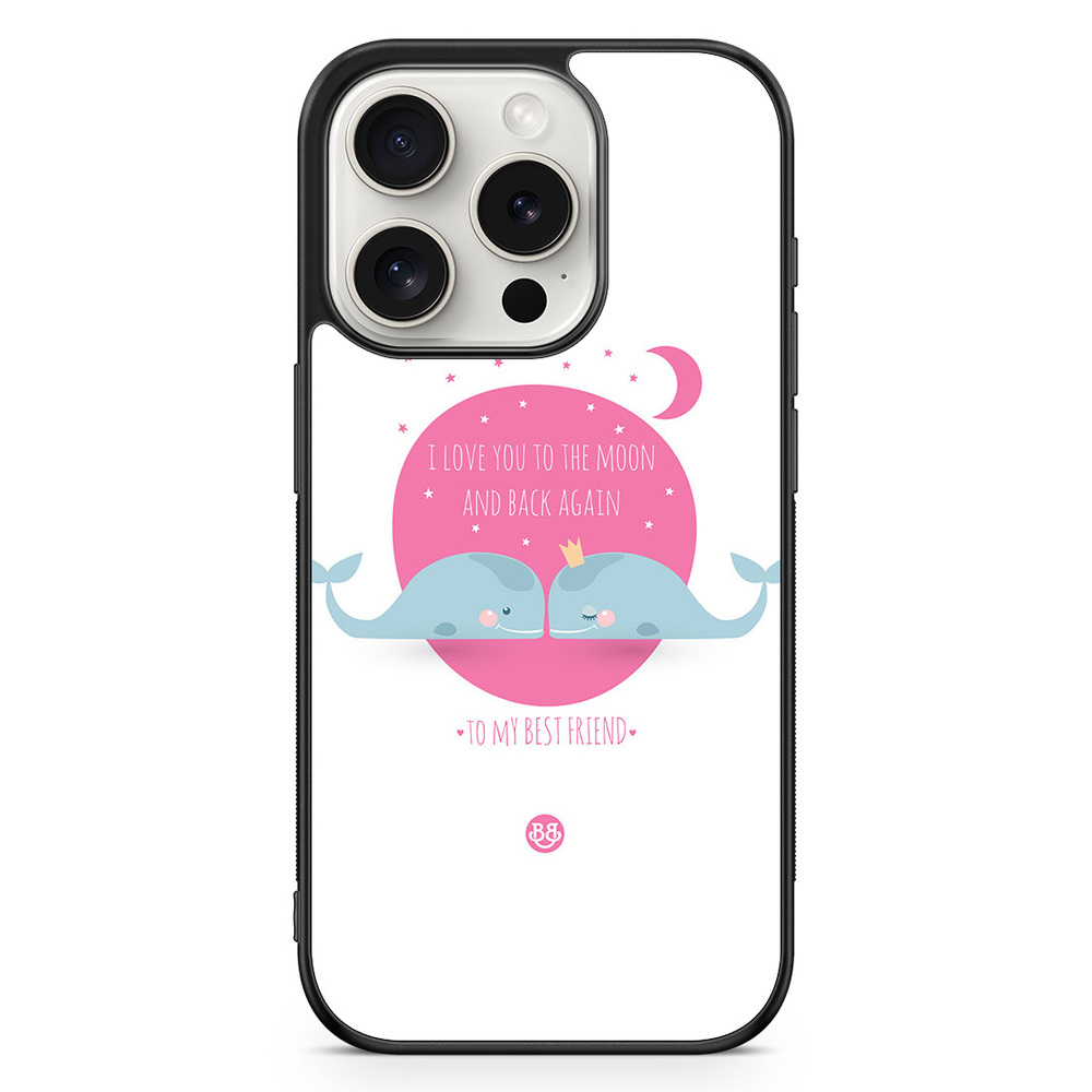 iPhone 15 Pro Case - Love You To The Moon