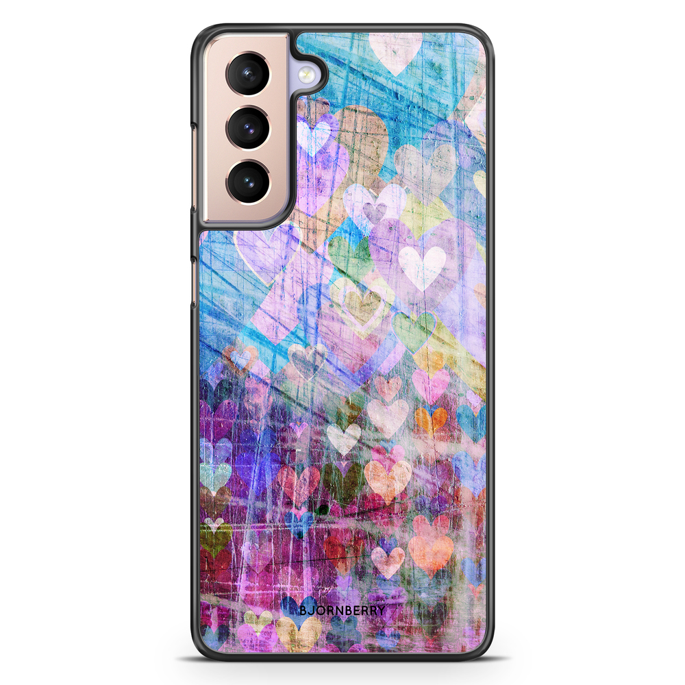 Samsung Galaxy S21 Skal - Hjärtan