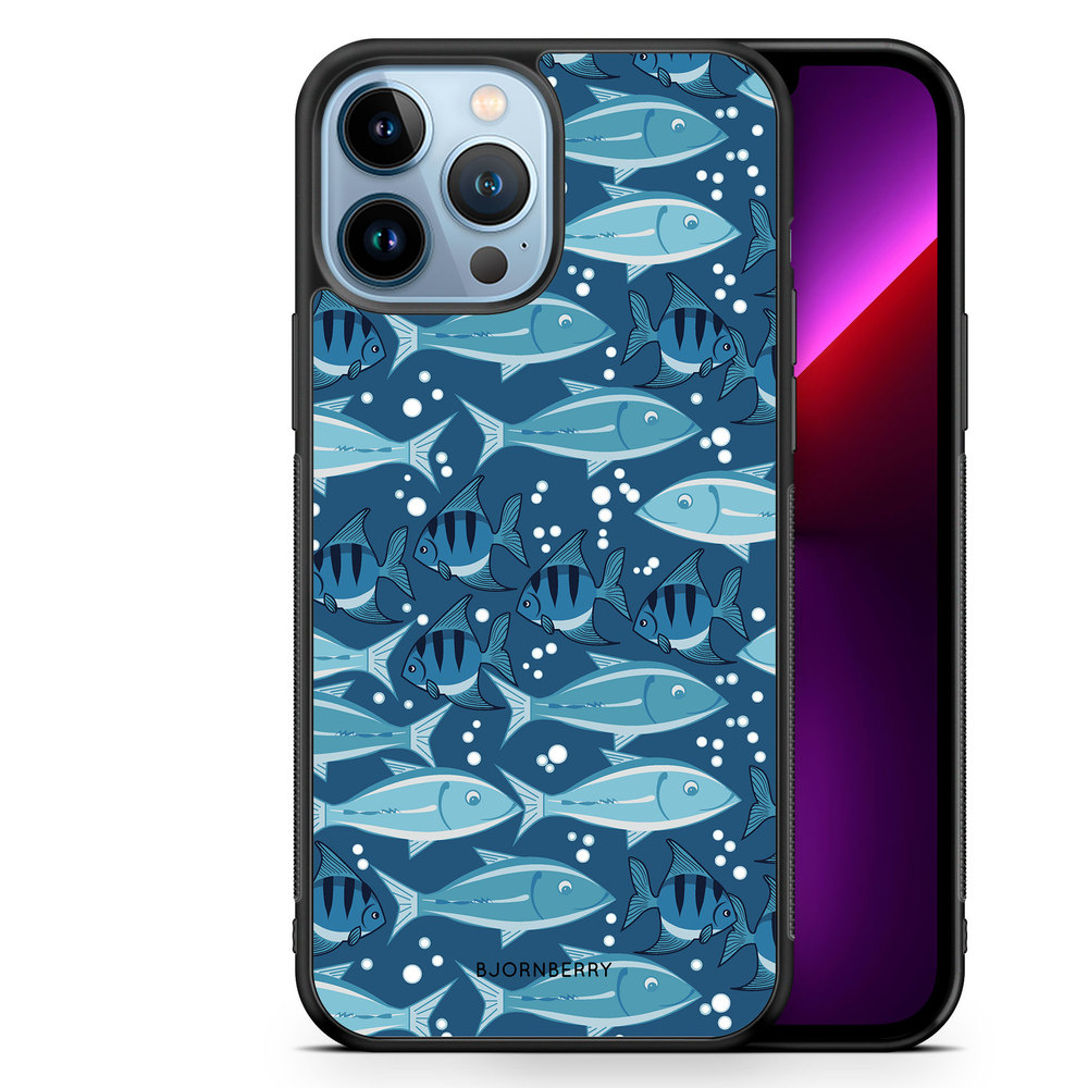 iPhone 13 Pro Max Case - Fish Pattern