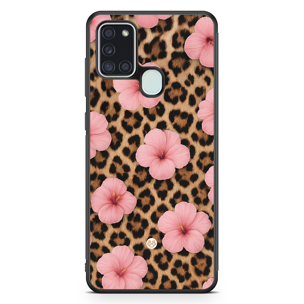 Samsung Galaxy A21s Case - WILD BLOOM - Leopard Flower