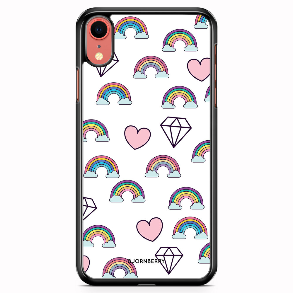 iPhone XR Case - Rainbows & Diamonds