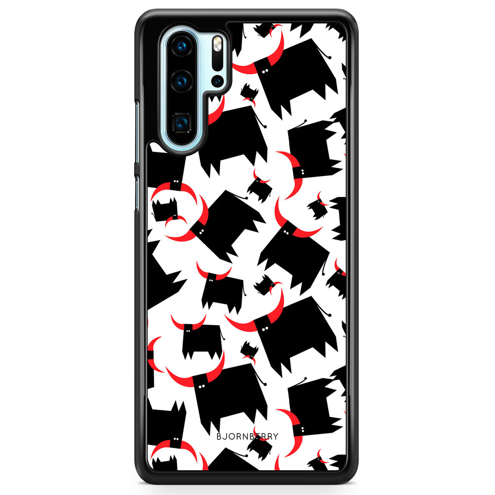 Huawei P30 Pro Case - Bull Red Horns