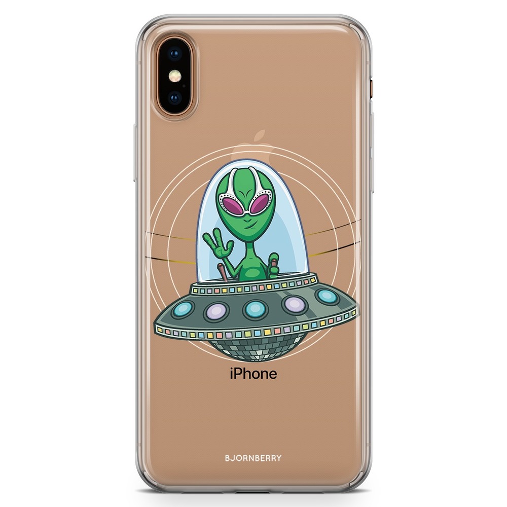 iPhone Xs Max Fashion Case - UFO Alien