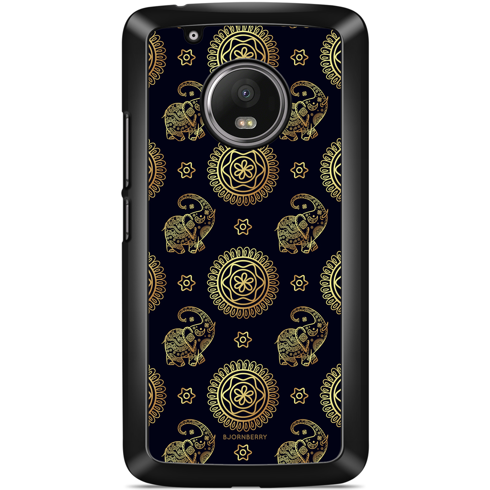 Moto G5 Plus Case - Elephant Gold