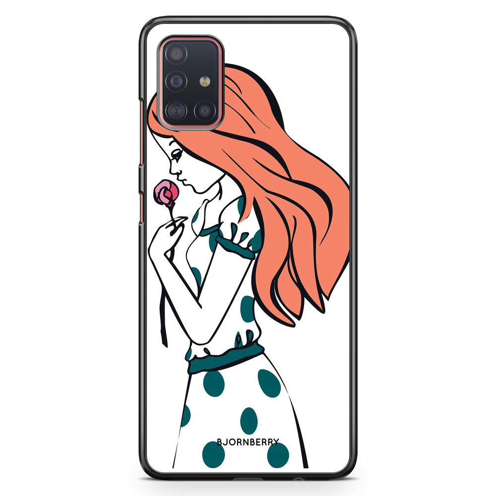 Samsung Galaxy A51 Case - Girl Rose