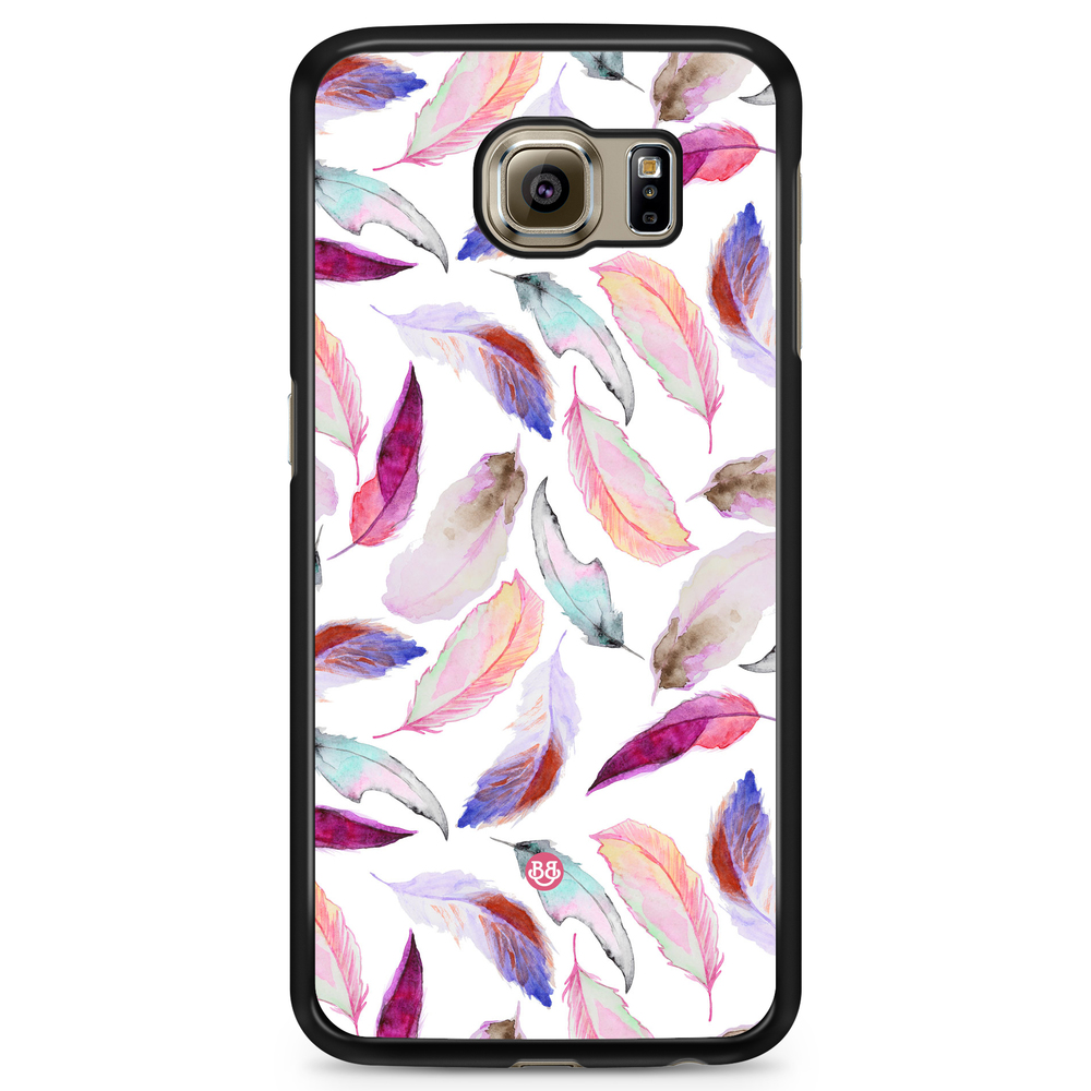 Samsung Galaxy S6 Edge+ Case - Watercolor Feathers