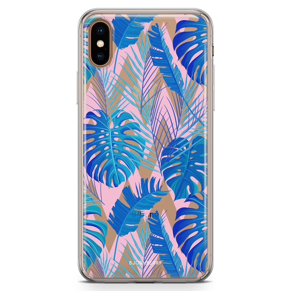 iPhone Xs Max Fashion Case - Tropical Pattern