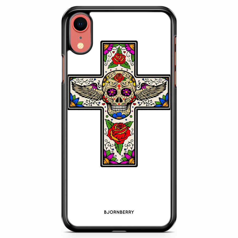 iPhone XR Case - Skull Cross