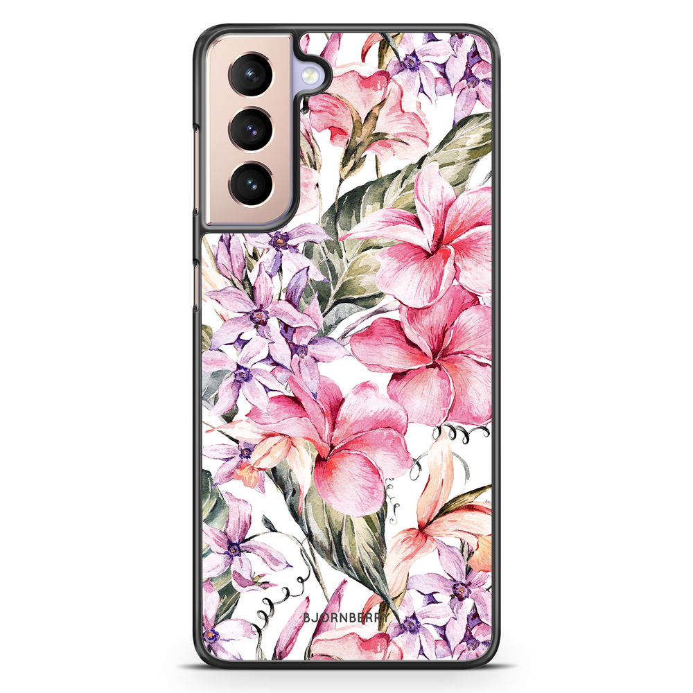 Samsung Galaxy S21 Case - Watercolor Flowers