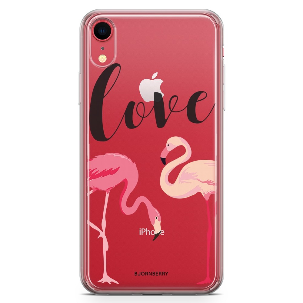 iPhone XR Fashion Skal - Love Flamingo