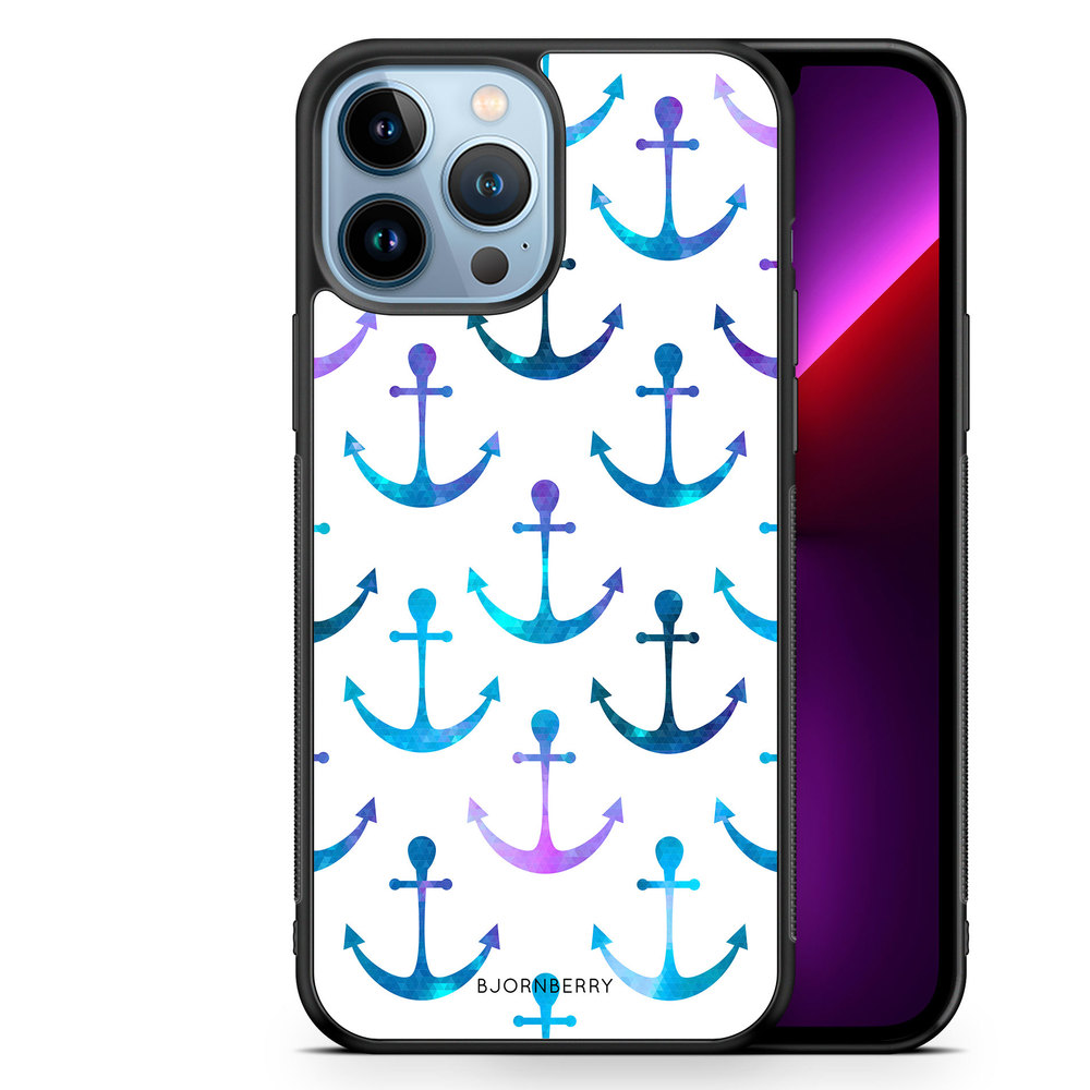 iPhone 13 Pro Max Case - Anchor Pattern