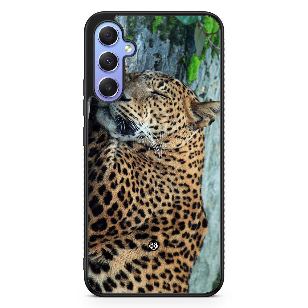 Samsung Galaxy A34 5G Case - Sleeping Leopard