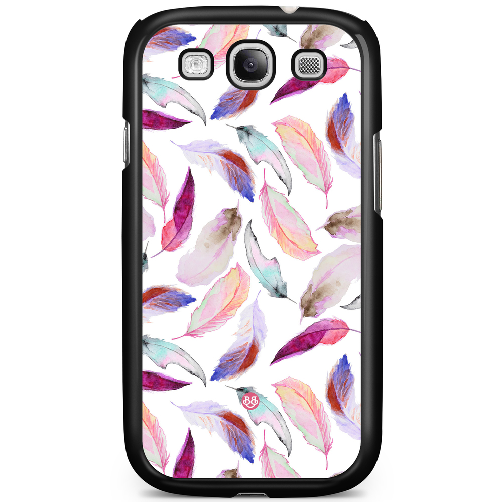 Samsung Galaxy S3 Mini Case - Watercolor Feathers