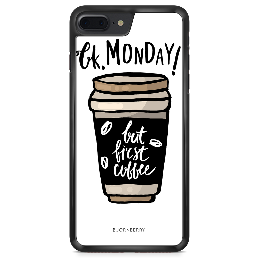 iPhone 8 Plus Case - But First Coffee