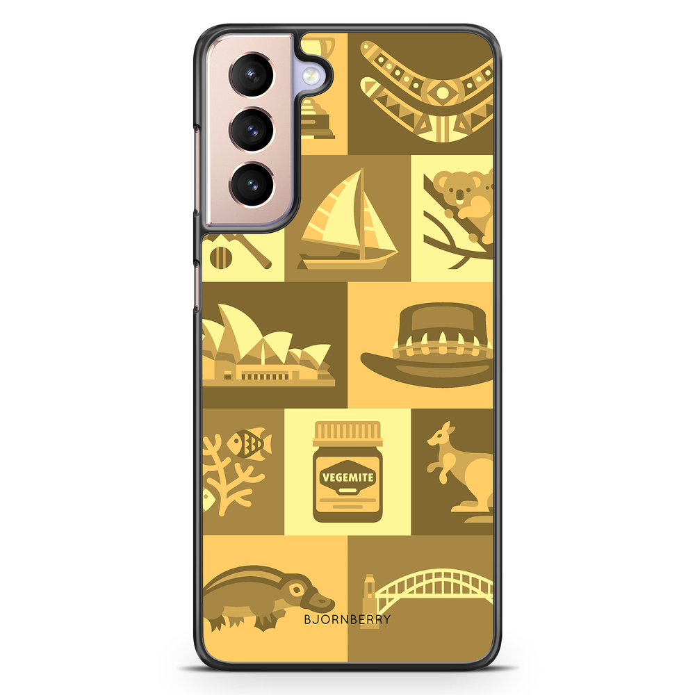 Samsung Galaxy S21 Case - Australian Pattern