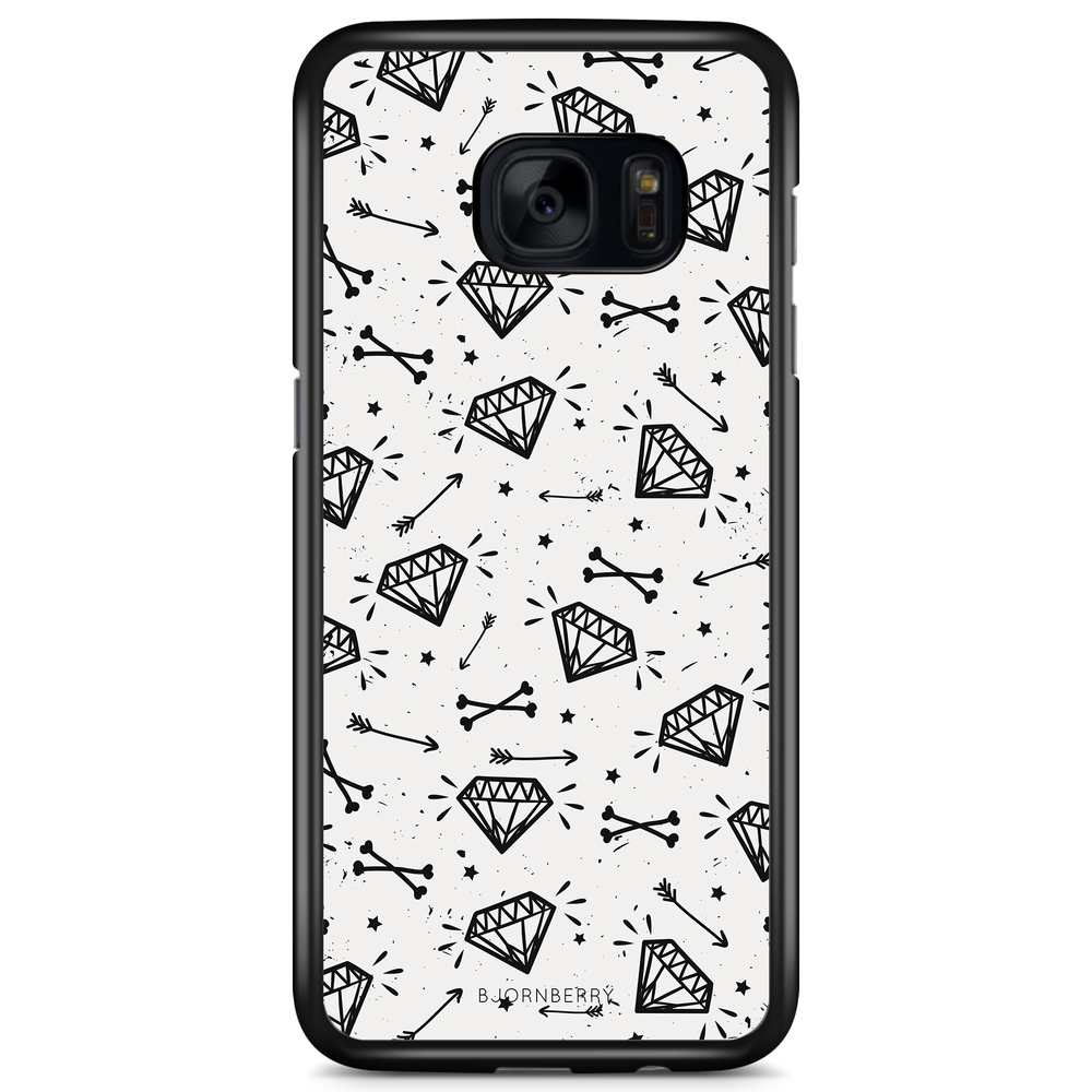 Samsung Galaxy S7 Edge Case - Diamond Pattern