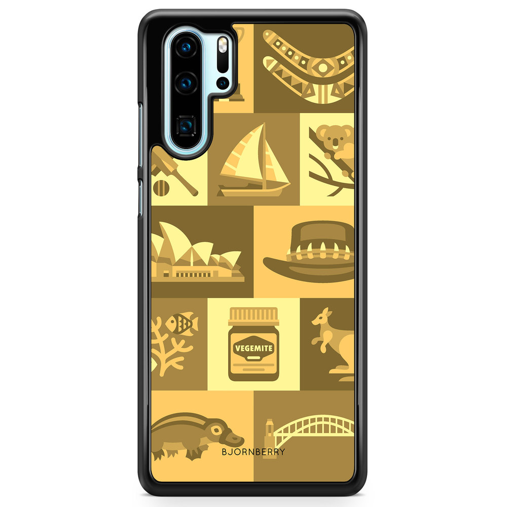 Huawei P30 Pro Case - Australian Pattern