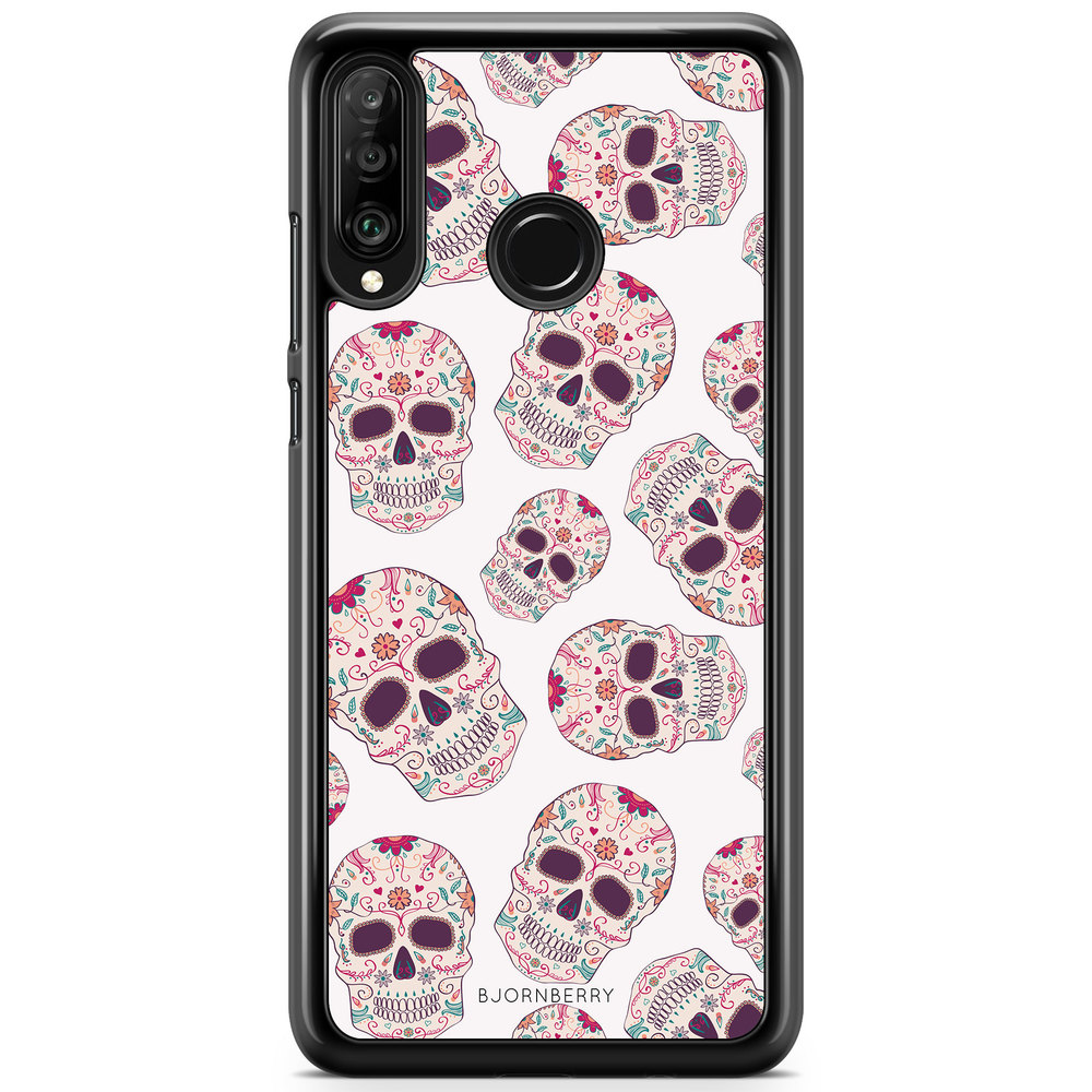 Huawei P30 Lite Case - Calavera Skulls