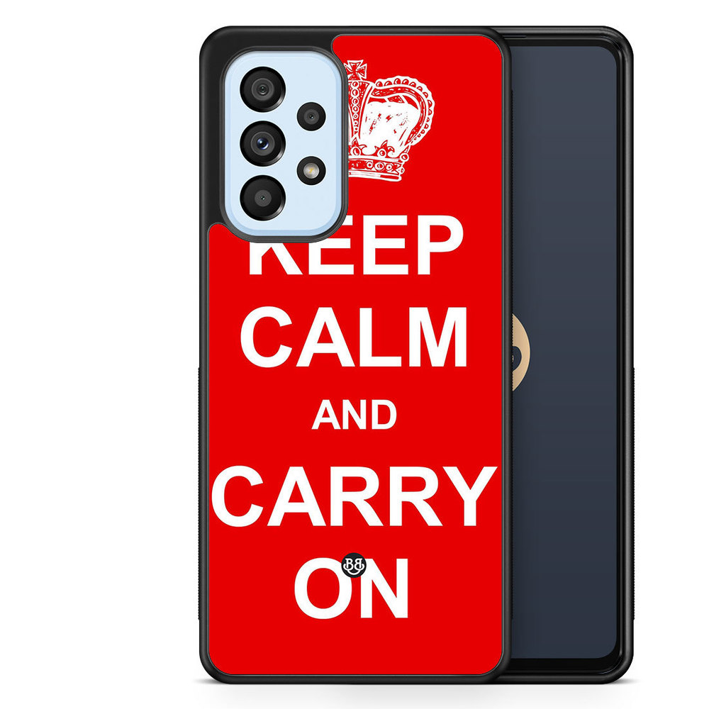 Samsung Galaxy A53 5G Case - Keep calm carry on