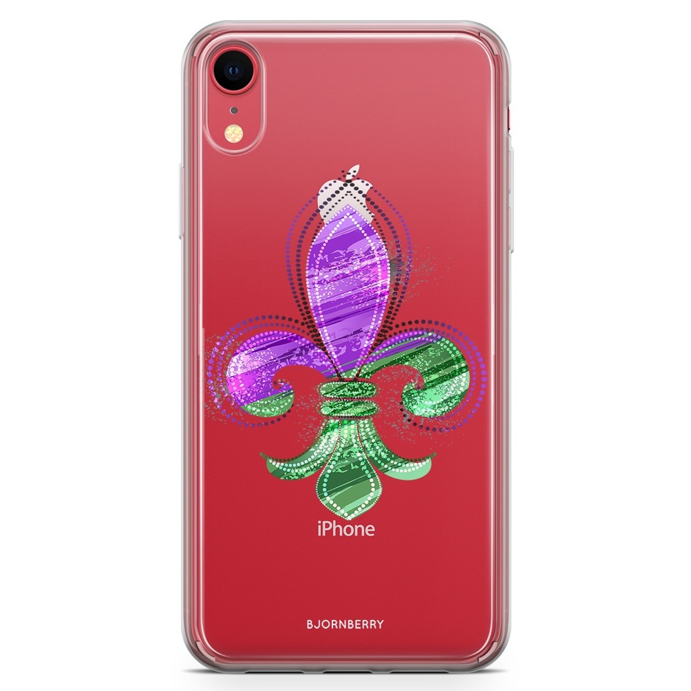 iPhone XR Fashion Skal - Heraldisk lilja