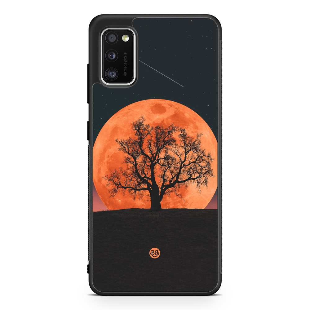 Samsung Galaxy A41 Case - Moon Three