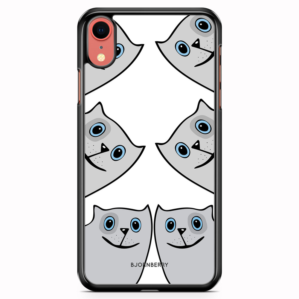 iPhone XR Skal - Roliga Katter
