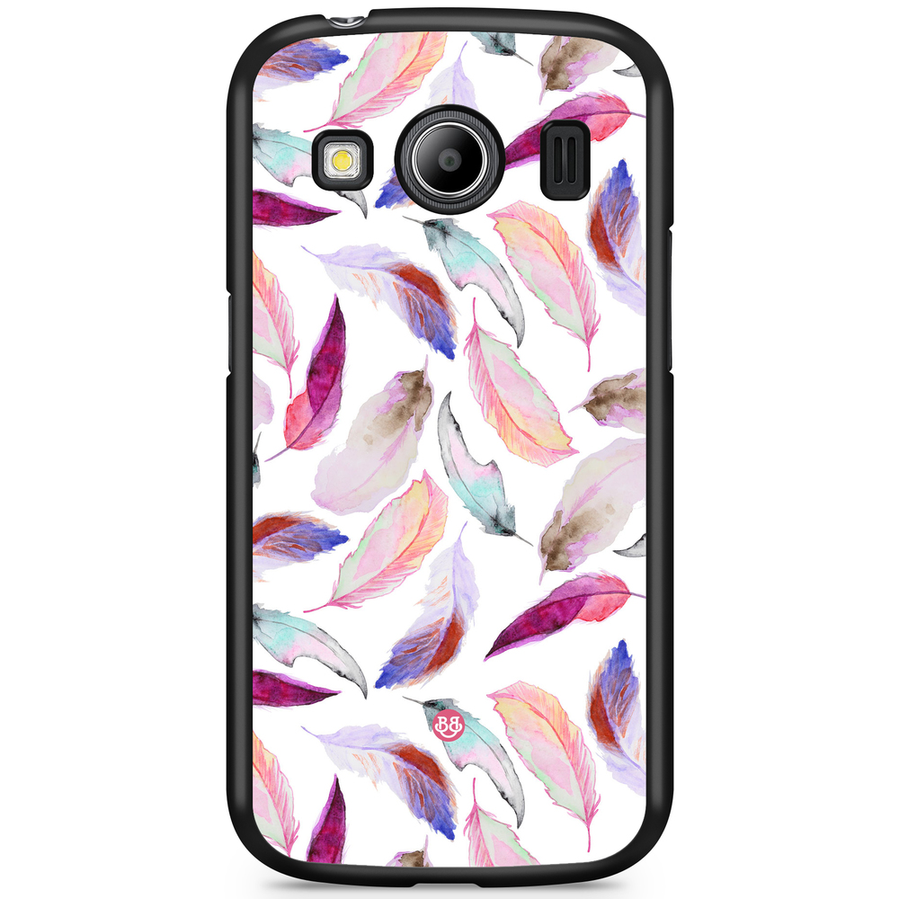 Samsung Galaxy Ace 4 Case - Watercolor Feathers