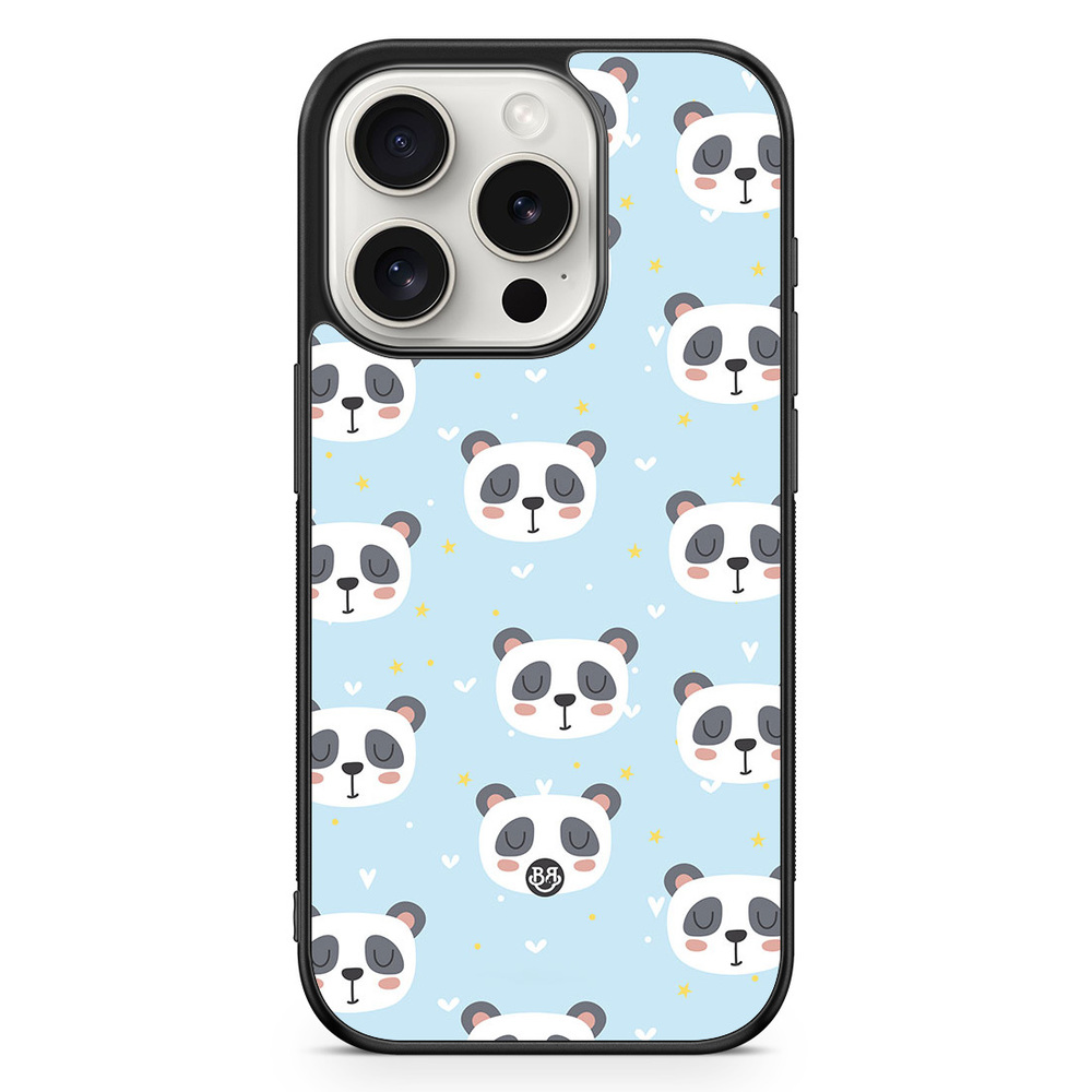 iPhone 15 Pro Case - Panda Pattern